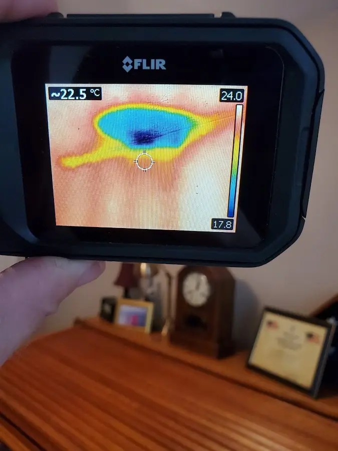 Thermal imaging inspection for water damage in Littleton